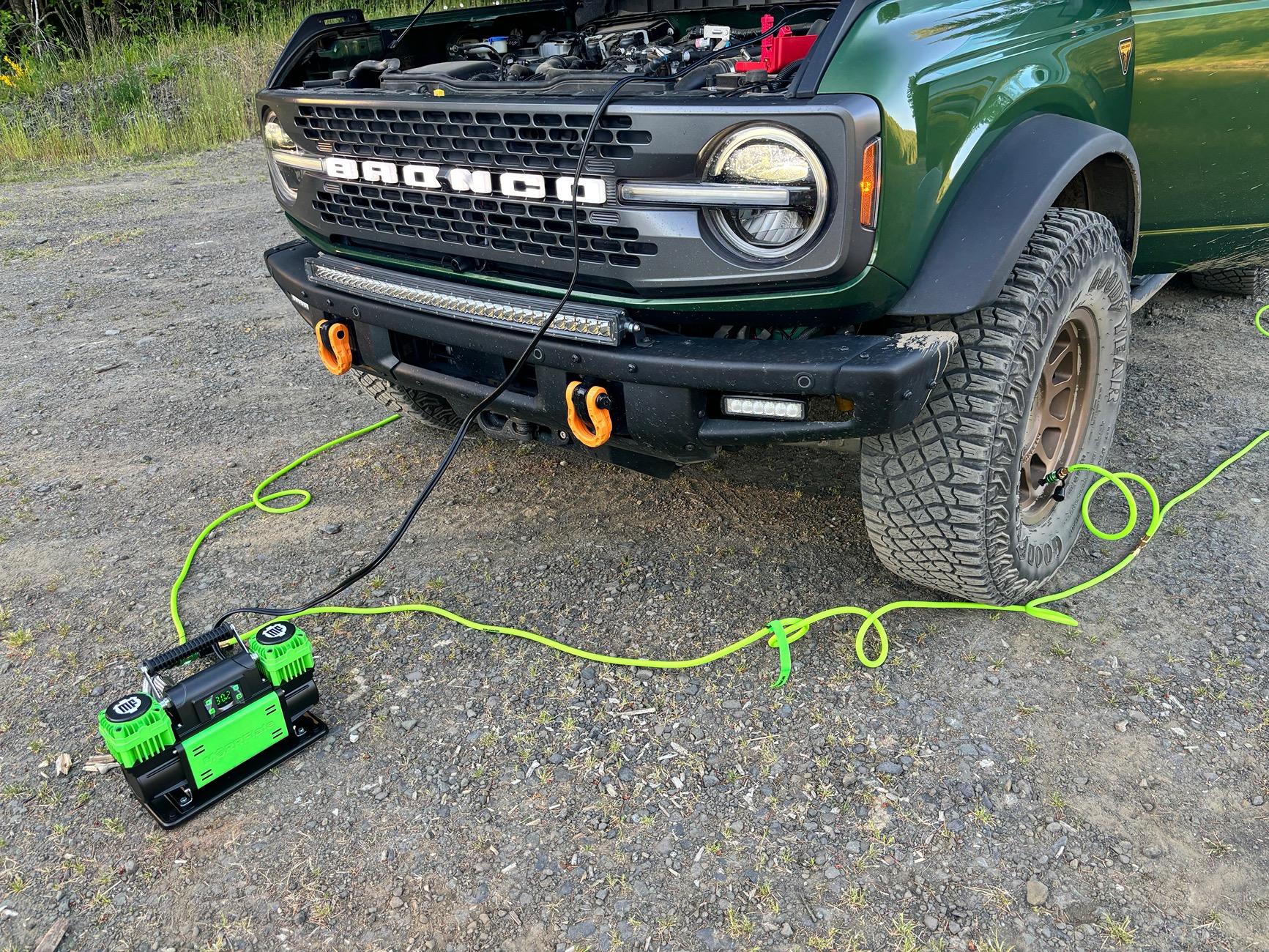 Ford Bronco Big Green Badlands Build IMG_1827