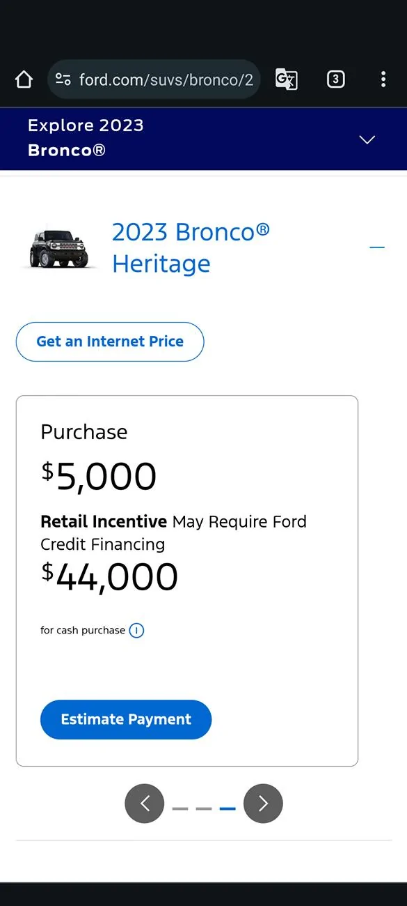 Ford Bronco HERITAGE EDITION Bronco Club Screenshot_20240718-211225
