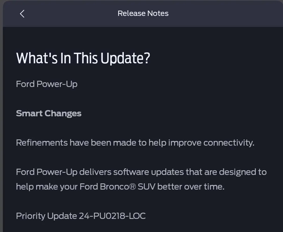 Ford Bronco FordPass App v5.0 Launched Screenshot_20240719_080331_FordPass