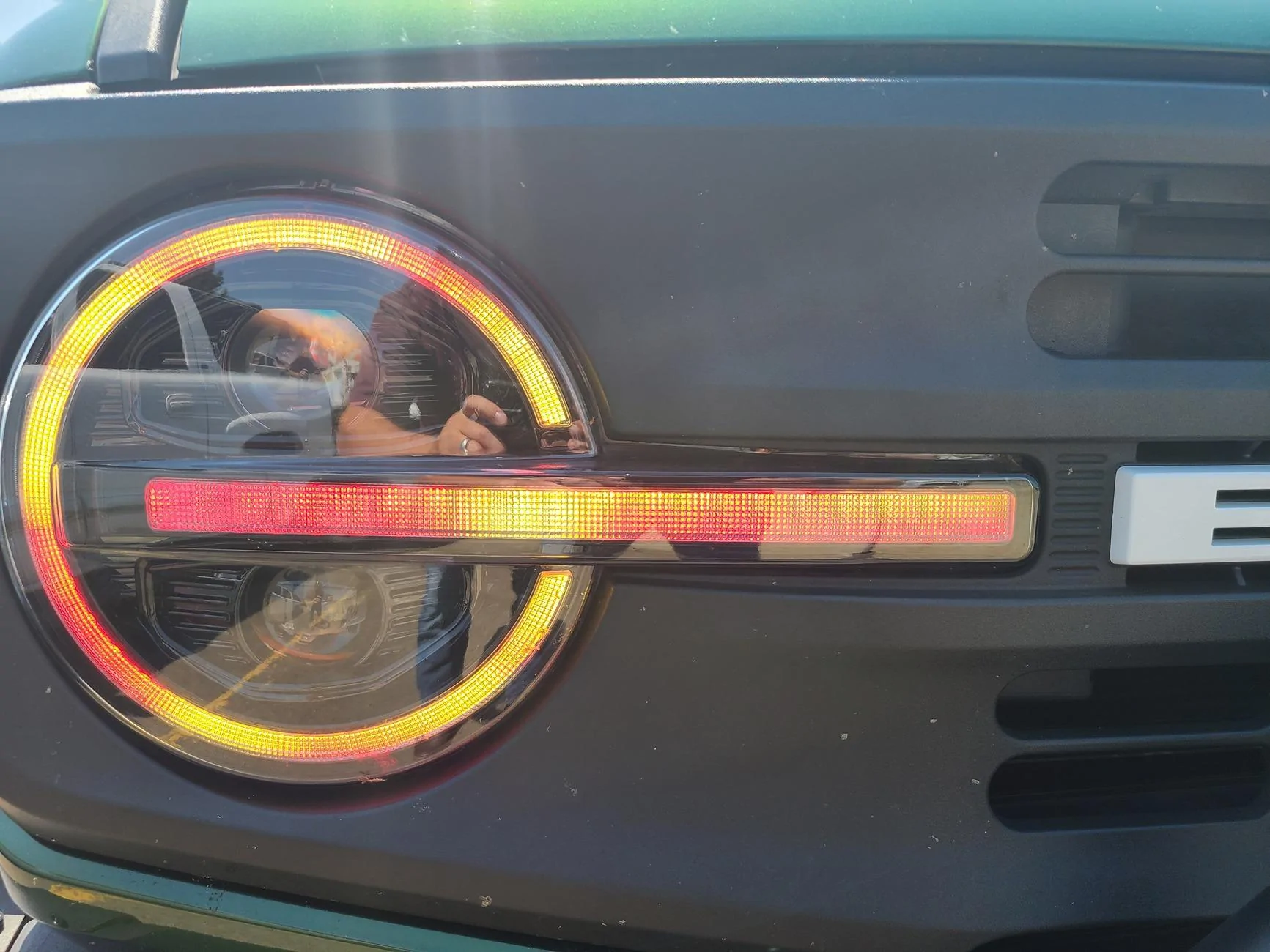 Ford Bronco Warning Morimoto XRGB headlights 20240718_131144