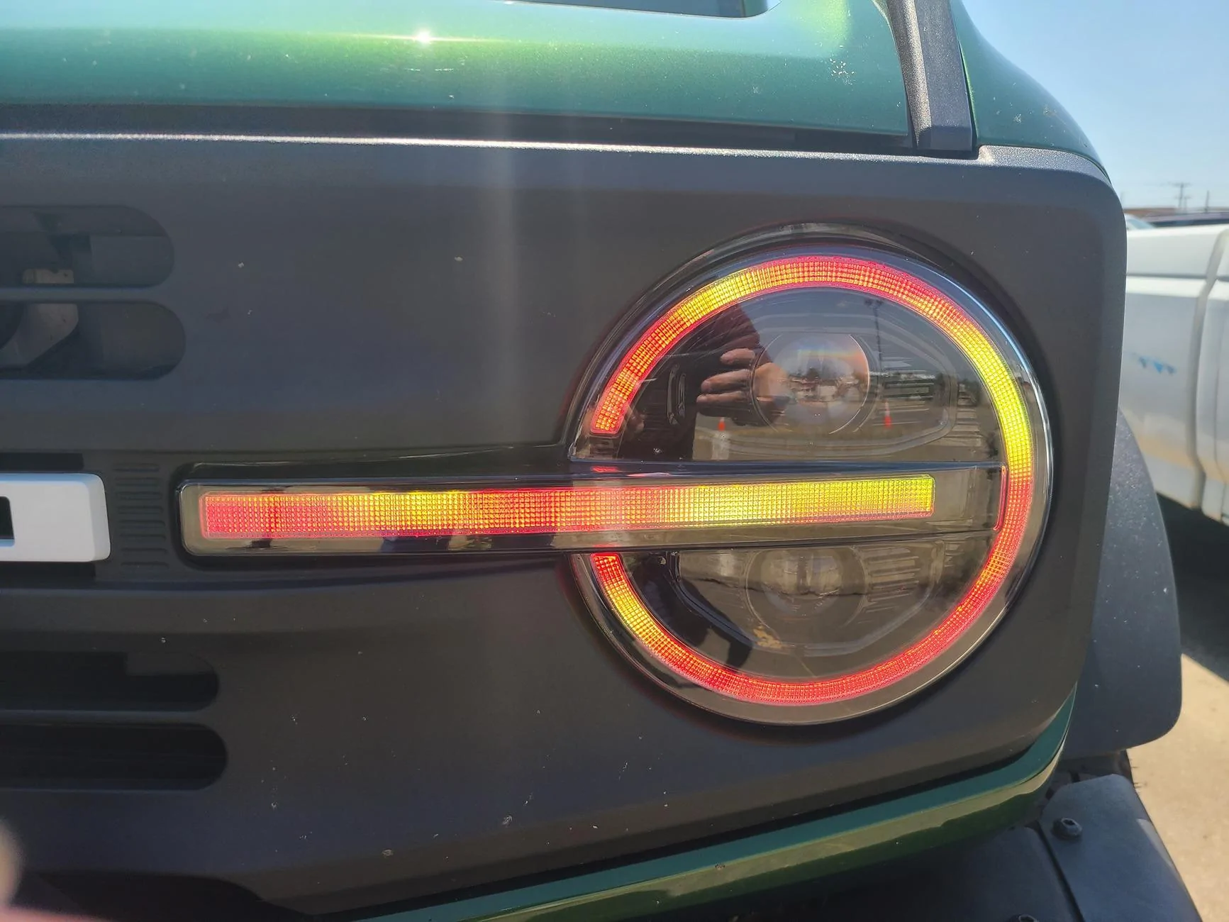 Ford Bronco Warning Morimoto XRGB headlights 20240718_131149