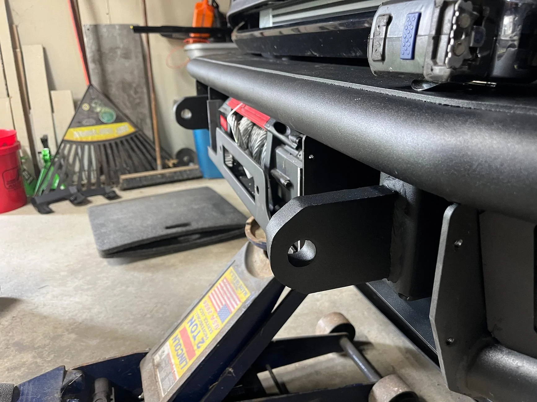 Ford Bronco Installed a Mishimoto Intercooler Today IMG_2503