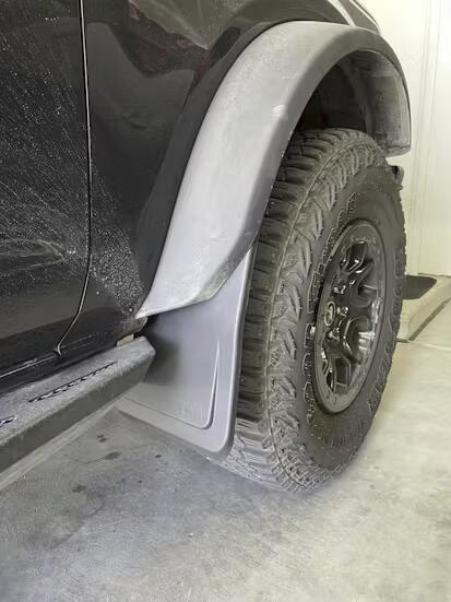 Ford Bronco IAG I Line Front Mud Flaps Installed 1721579062326-iq