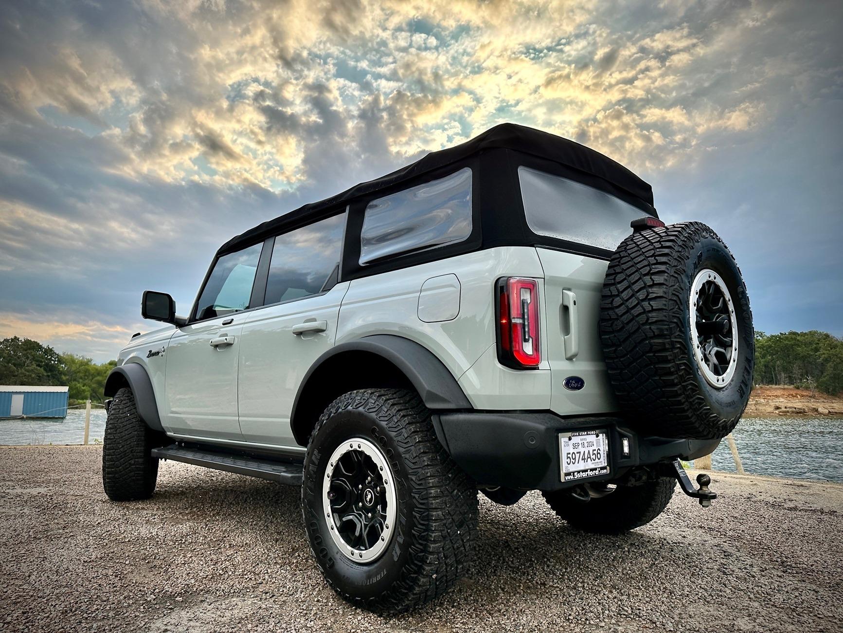 Ford Bronco CACTUS GRAY Bronco Club Coop's Bronco Rear