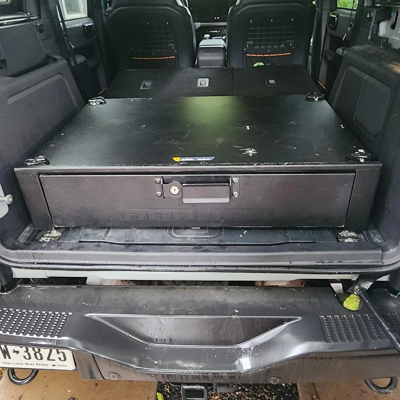 Ford Bronco Removable MTI Acoustic Downfire Subwoofer Box 3