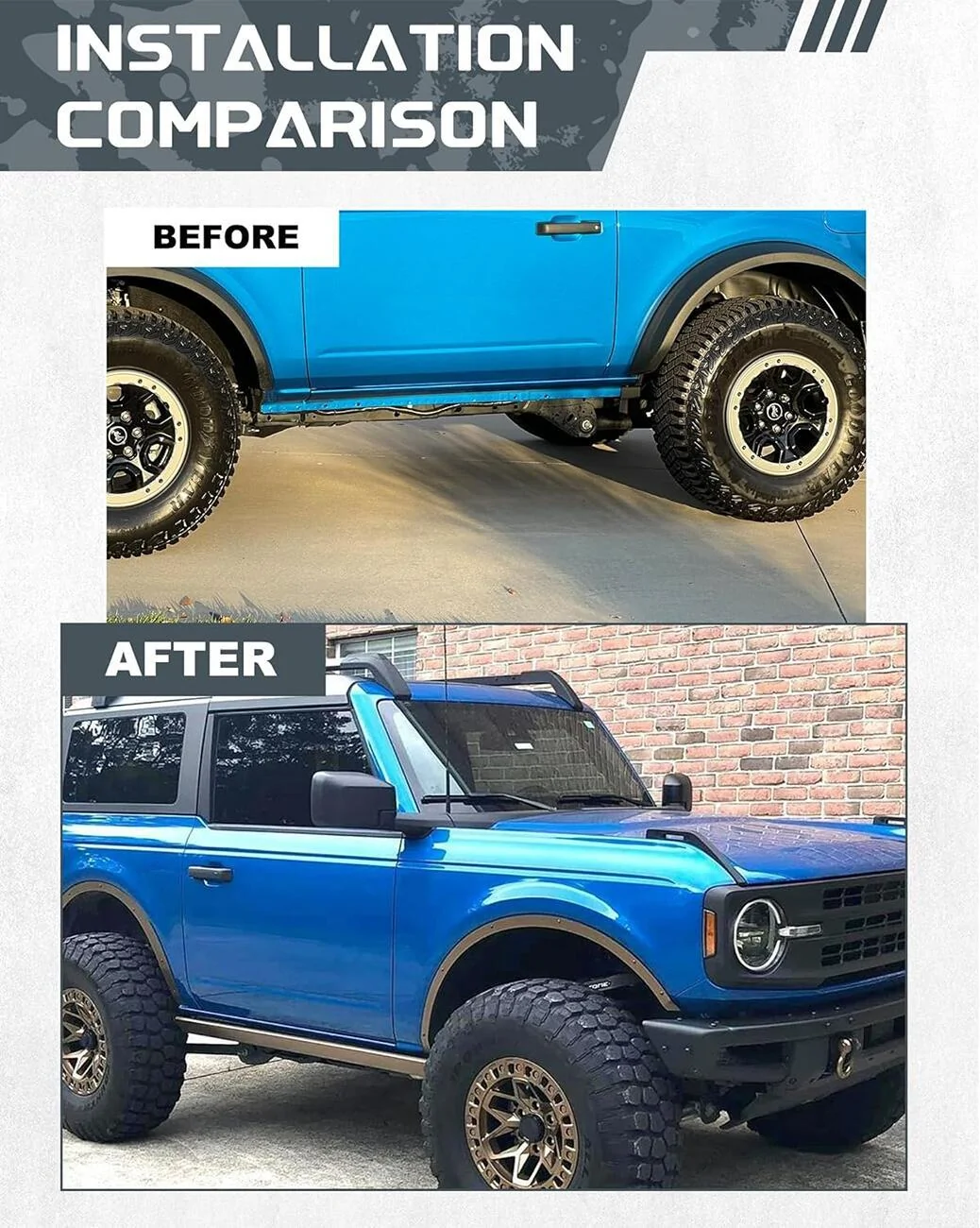 Product Review: 2 Door Rock Rails for 2021-2024 Ford Bronco 2-Door ...