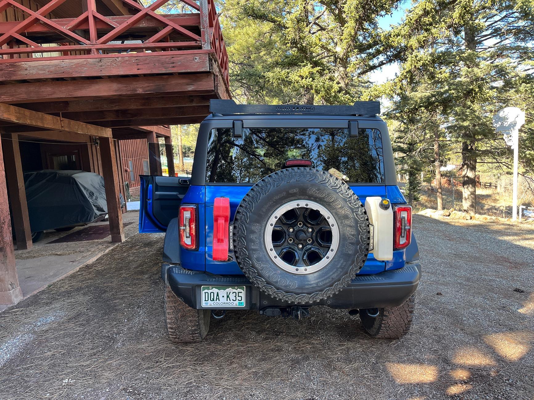 Ford Bronco Jerry can mounts on tailgate ideas? IMG_3642.JPG