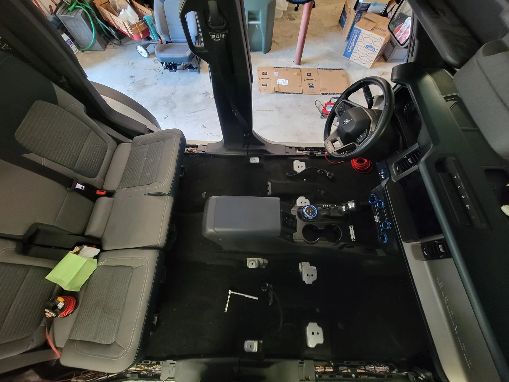 Ford Bronco Audio upgrade project - complete (2022 Bronco non B&O) 9_