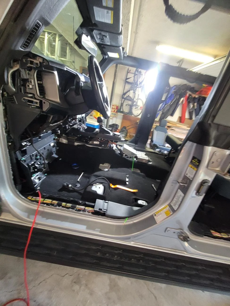 Ford Bronco Audio upgrade project - complete (2022 Bronco non B&O) 11_