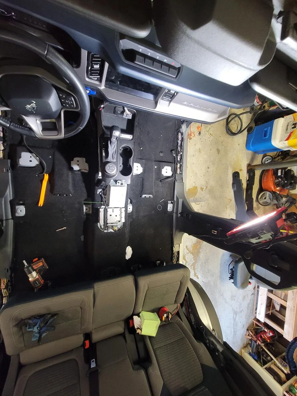 Ford Bronco Audio upgrade project - complete (2022 Bronco non B&O) 12_