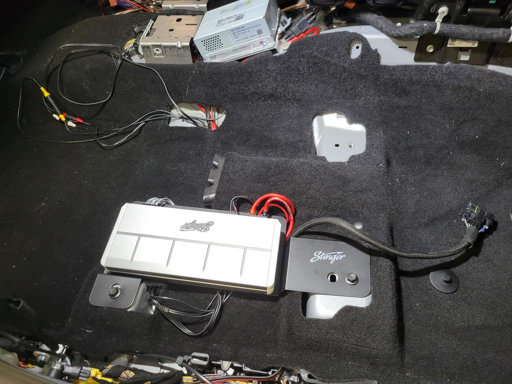 Ford Bronco Audio upgrade project - complete (2022 Bronco non B&O) 15_