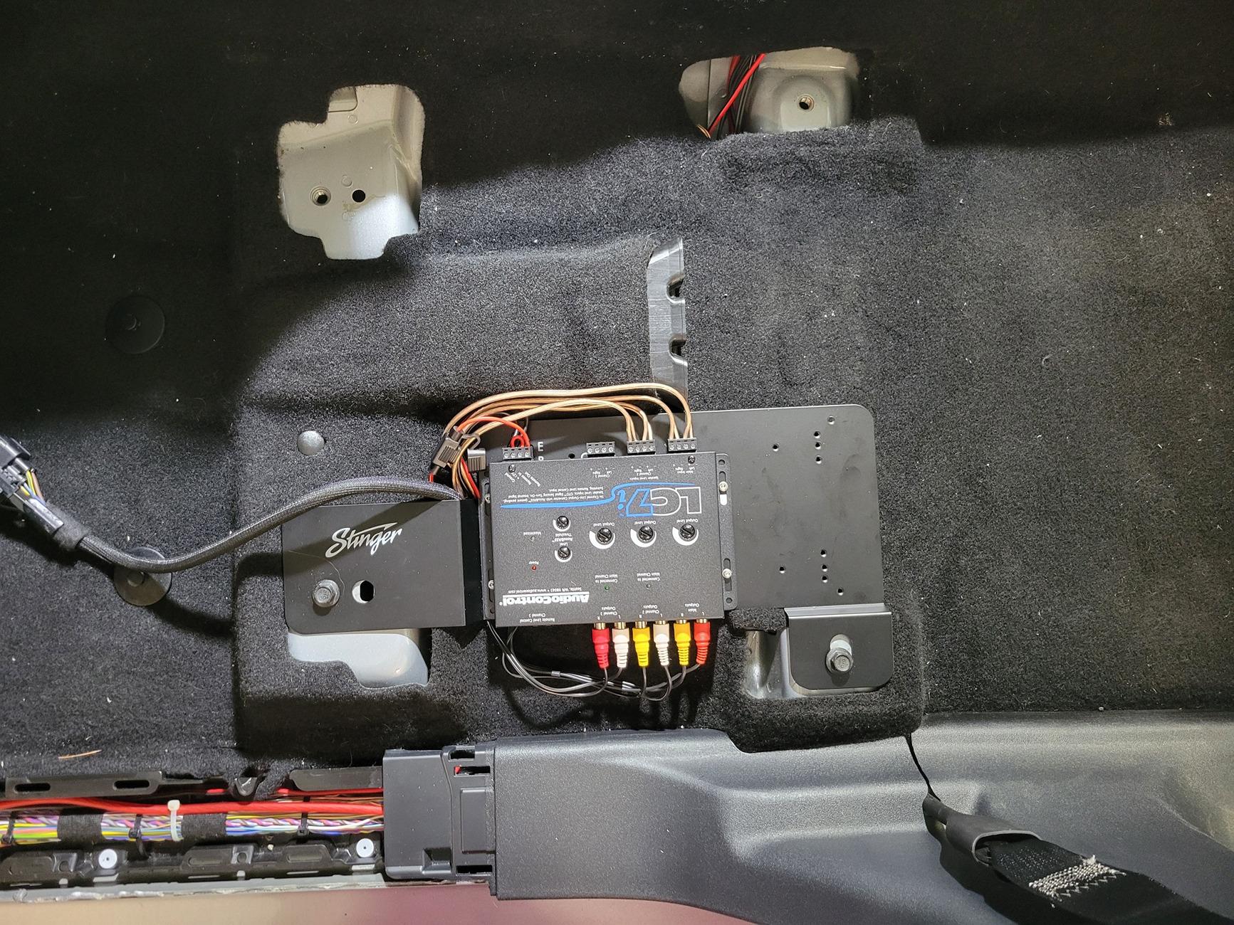 Ford Bronco Audio upgrade project - complete (2022 Bronco non B&O) 16_