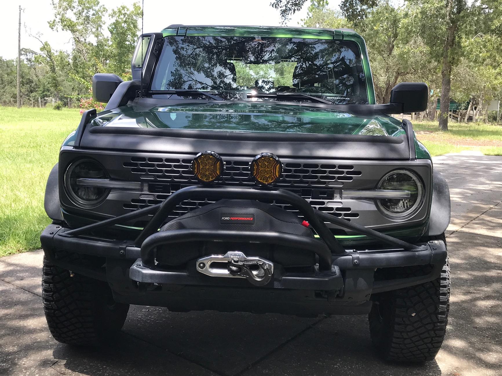 Ford Bronco Auxbeam lights install & first impressions. 01E62DCB-69AE-4B44-8808-1B514D1EF039
