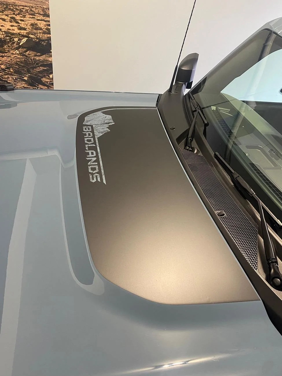 Ford Bronco Badlands (SD) Hood Overlay 2.0 IMG_9994
