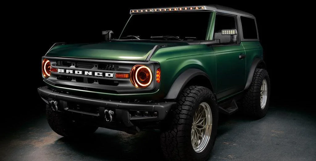 Ford Bronco ORACLE Lighting: OCULUS BI-LED Headlights for Bronco main_amber_oculus_amber_light_bar_1024x1024-jpg