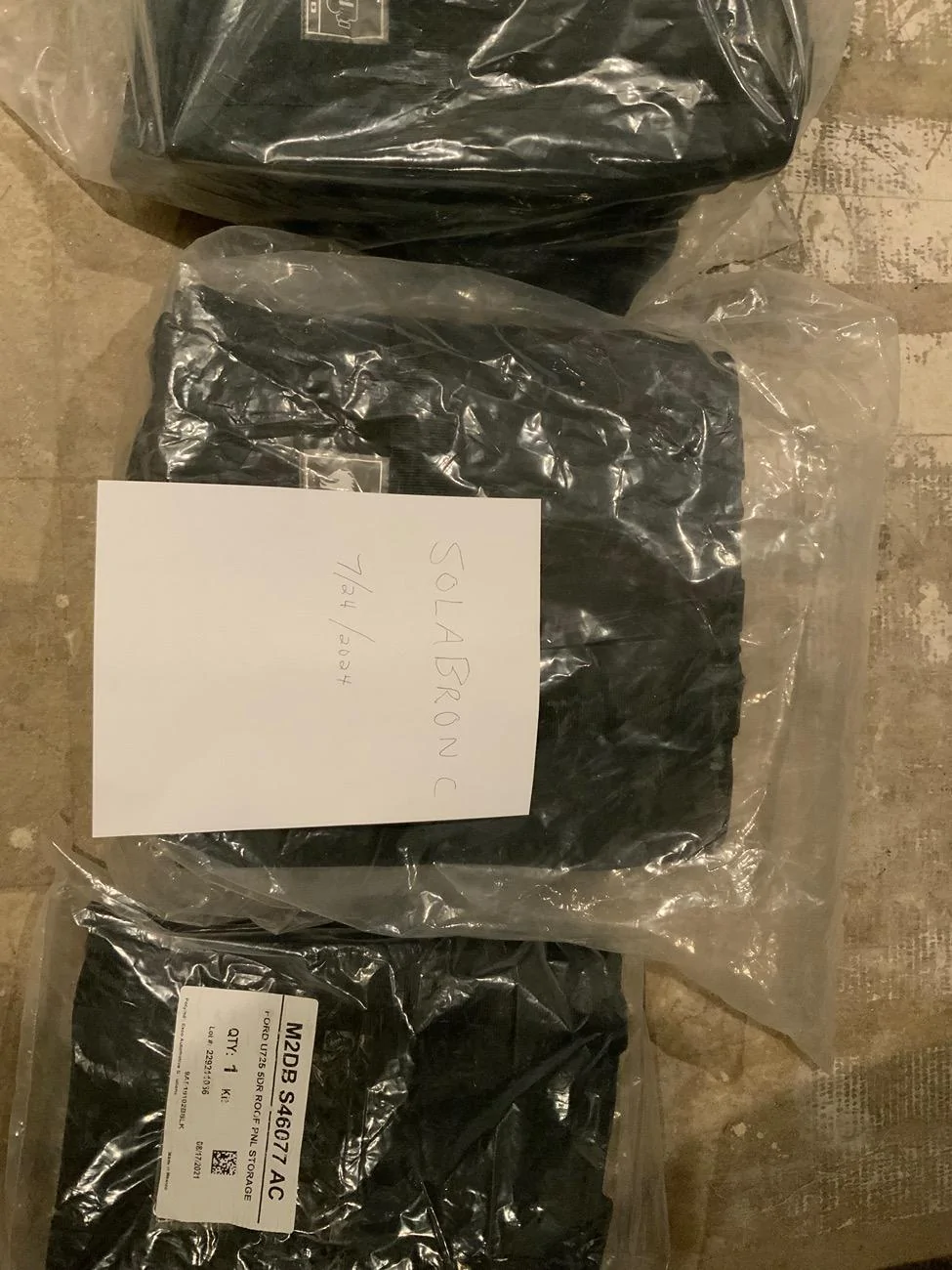 Ford Bronco Bronco storage Bags IMG_0665