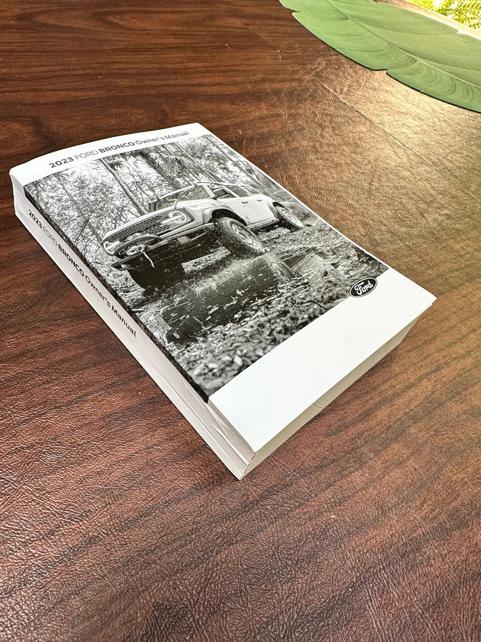 Ford Bronco Printed owner's manual? IMG_9657