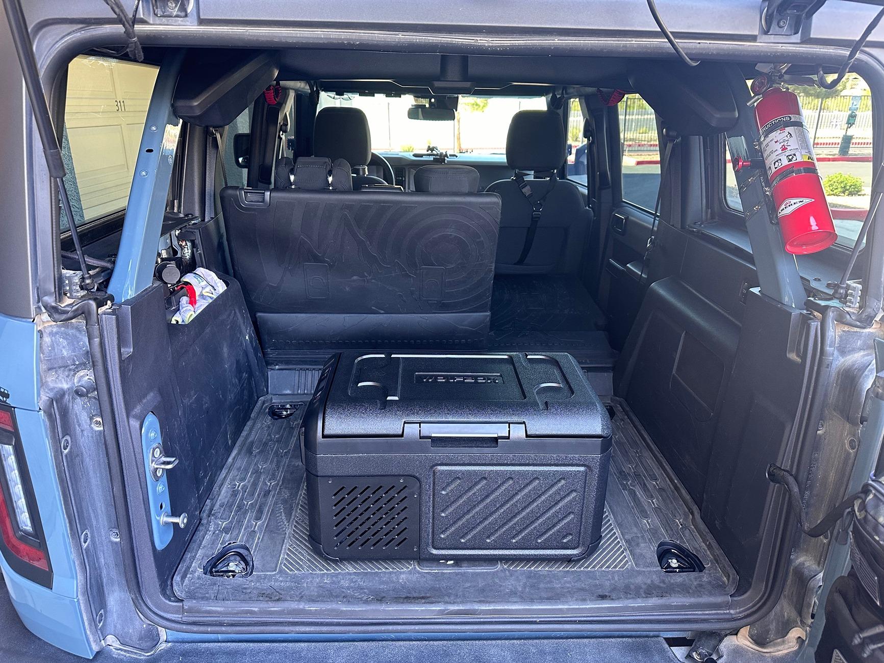 Ford Bronco Wolfbox Fridge / Cooler - 19QT vs. 39QT Review :) IMG_7785