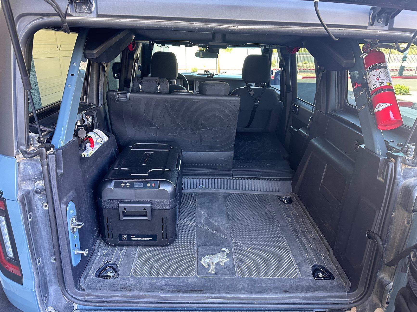 Ford Bronco Wolfbox Fridge / Cooler - 19QT vs. 39QT Review :) IMG_7786