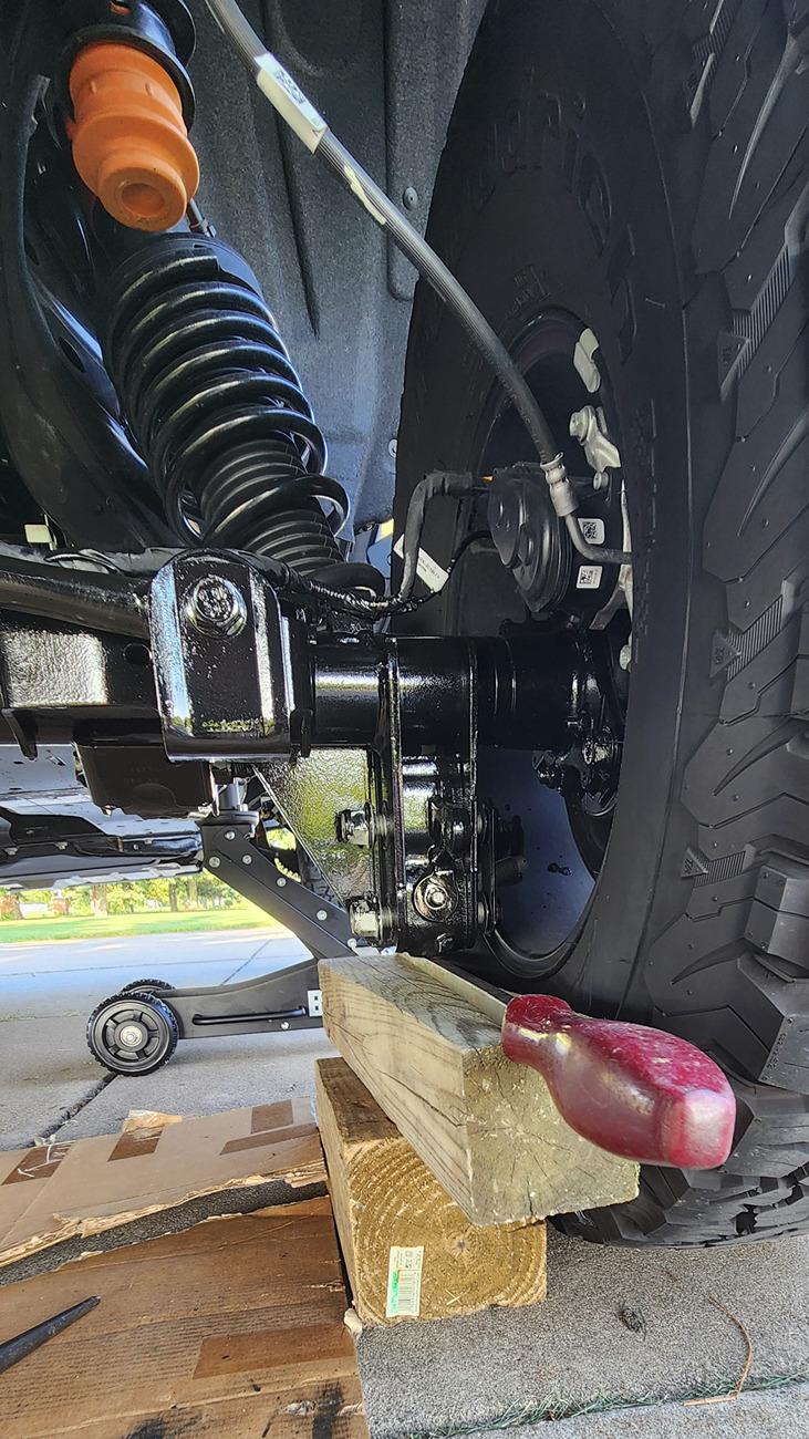 Ford Bronco Bronco Raptor Rear Shock Skid kit by Foutz Motorsports 20240726_175839