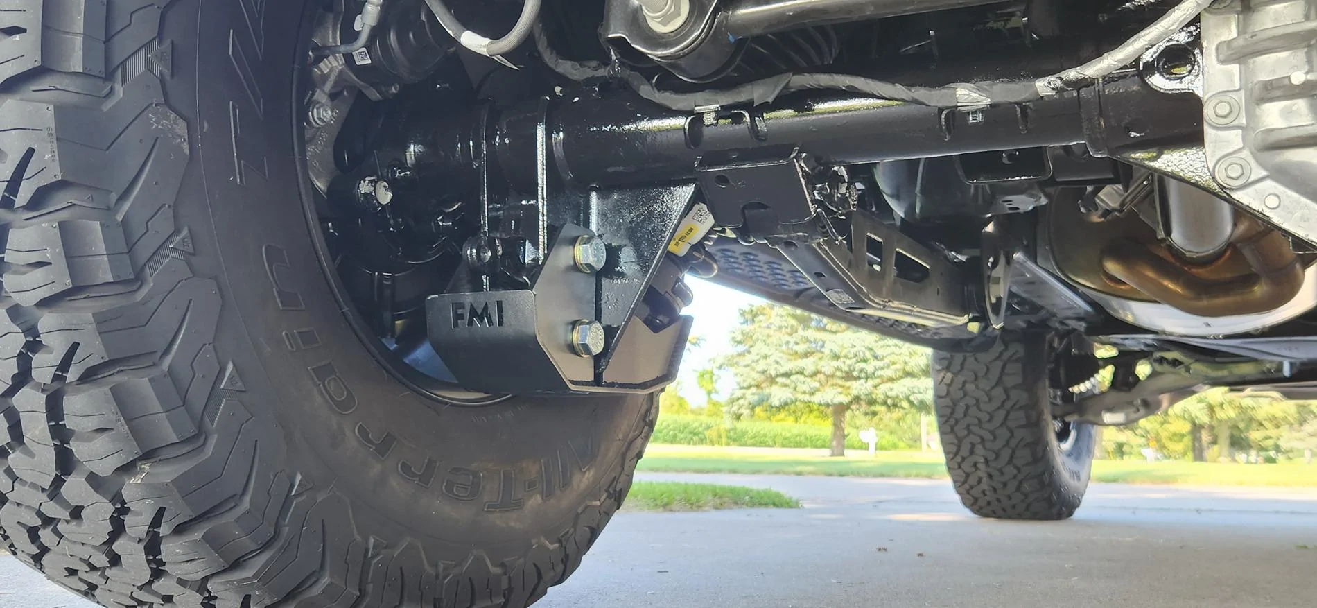 Ford Bronco Bronco Raptor Rear Shock Skid kit by Foutz Motorsports 20240726_173906