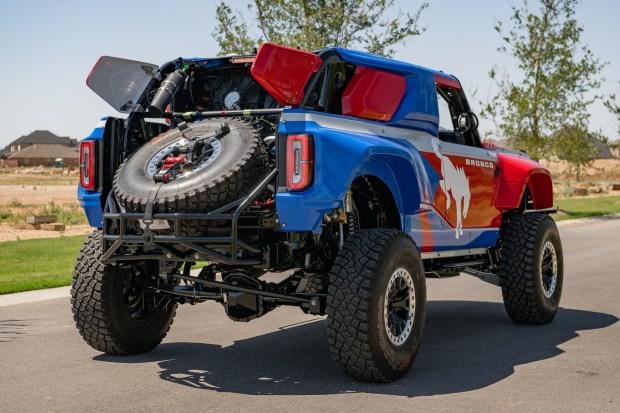 Ford Bronco 2023 Ford Bronco DR on BaT Auctions Ending July 31. Current Bid: $100,000 2023_ford_bronco-dr_bronco-dr_53798719757_o-41582