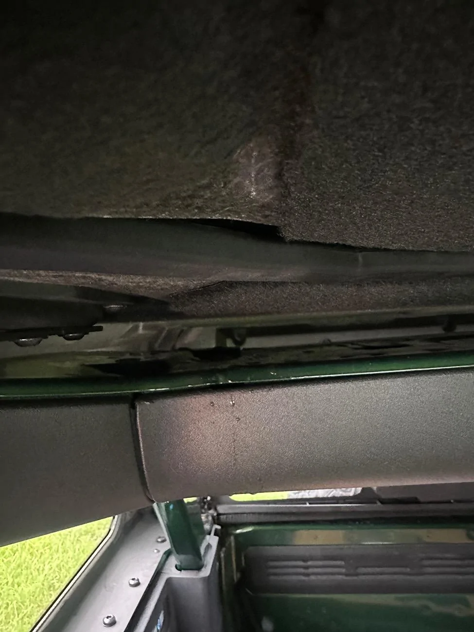 Ford Bronco leaky roof IMG_7896