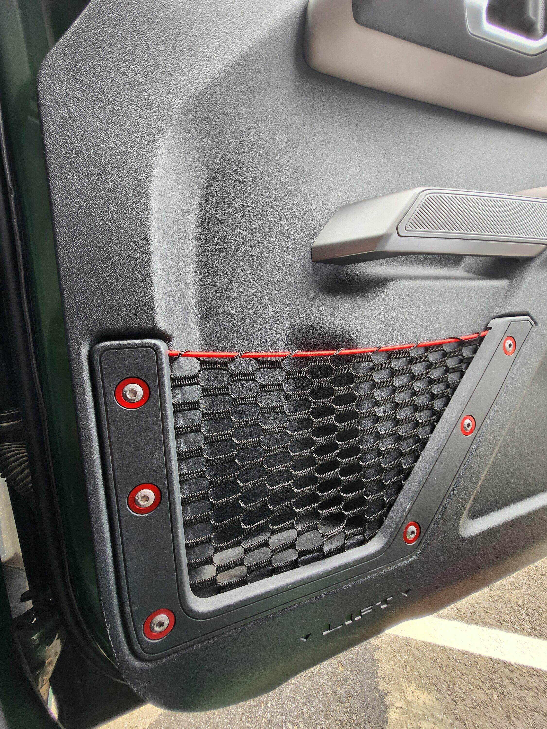 Ford Bronco ModCrate's New Forward Cargo Pocket Color Accents! 20240721_133245