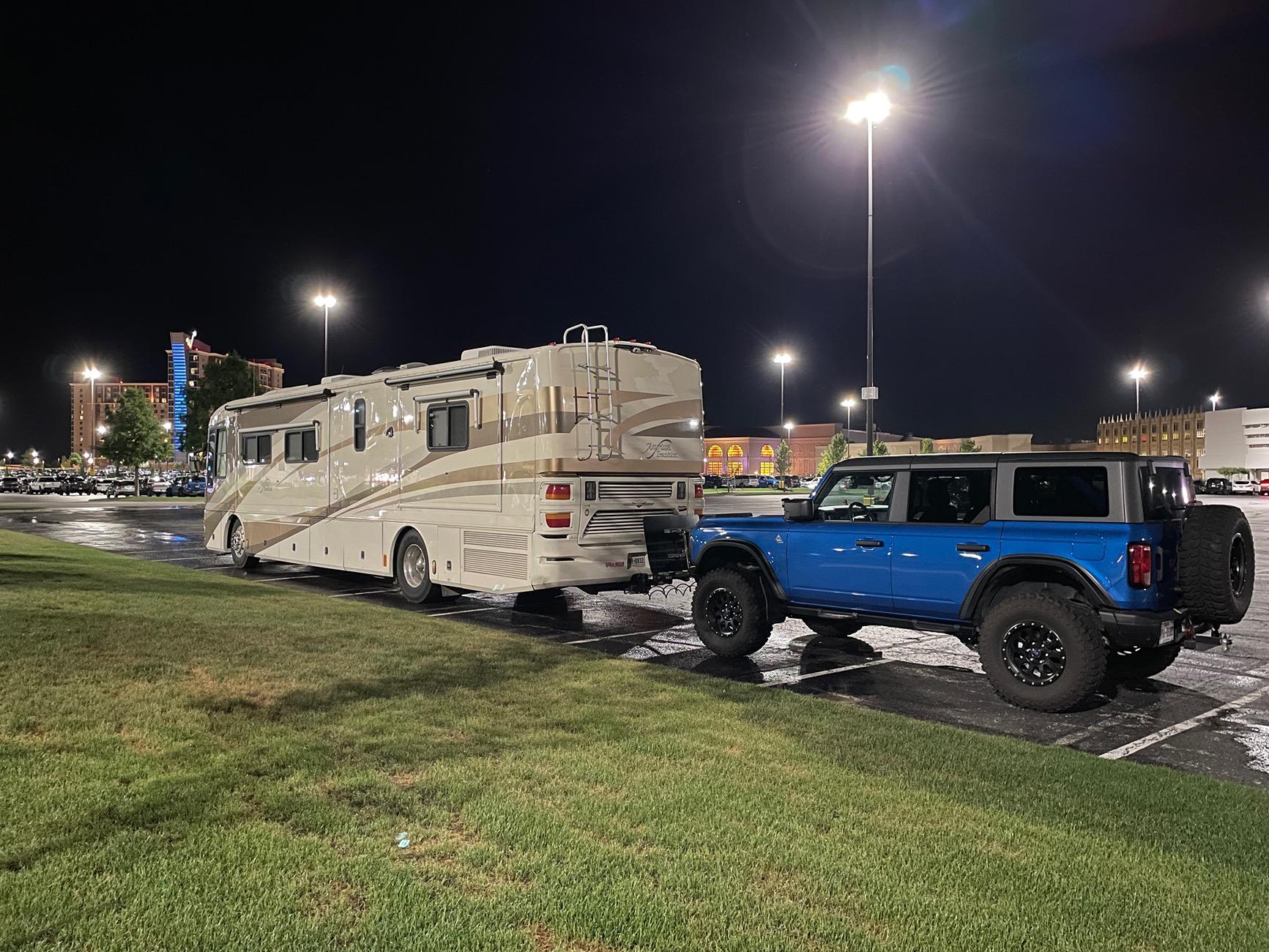 Ford Bronco Flat Towing Success - What's Your Setup? IMG_0723
