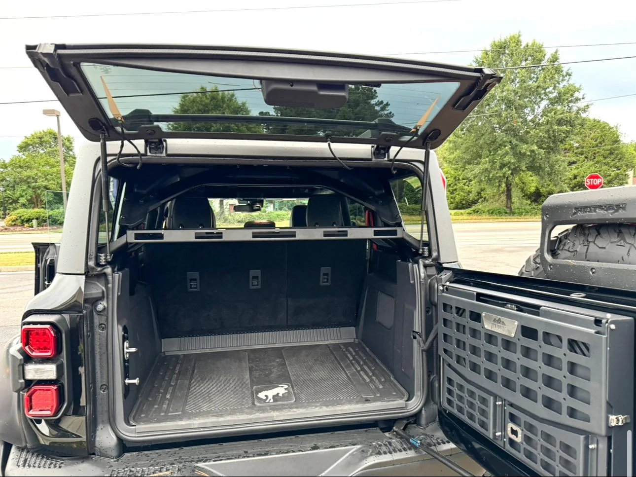 Product Review: 4 Door Interior Rear Cargo Basket Rack | Bronco6G ...