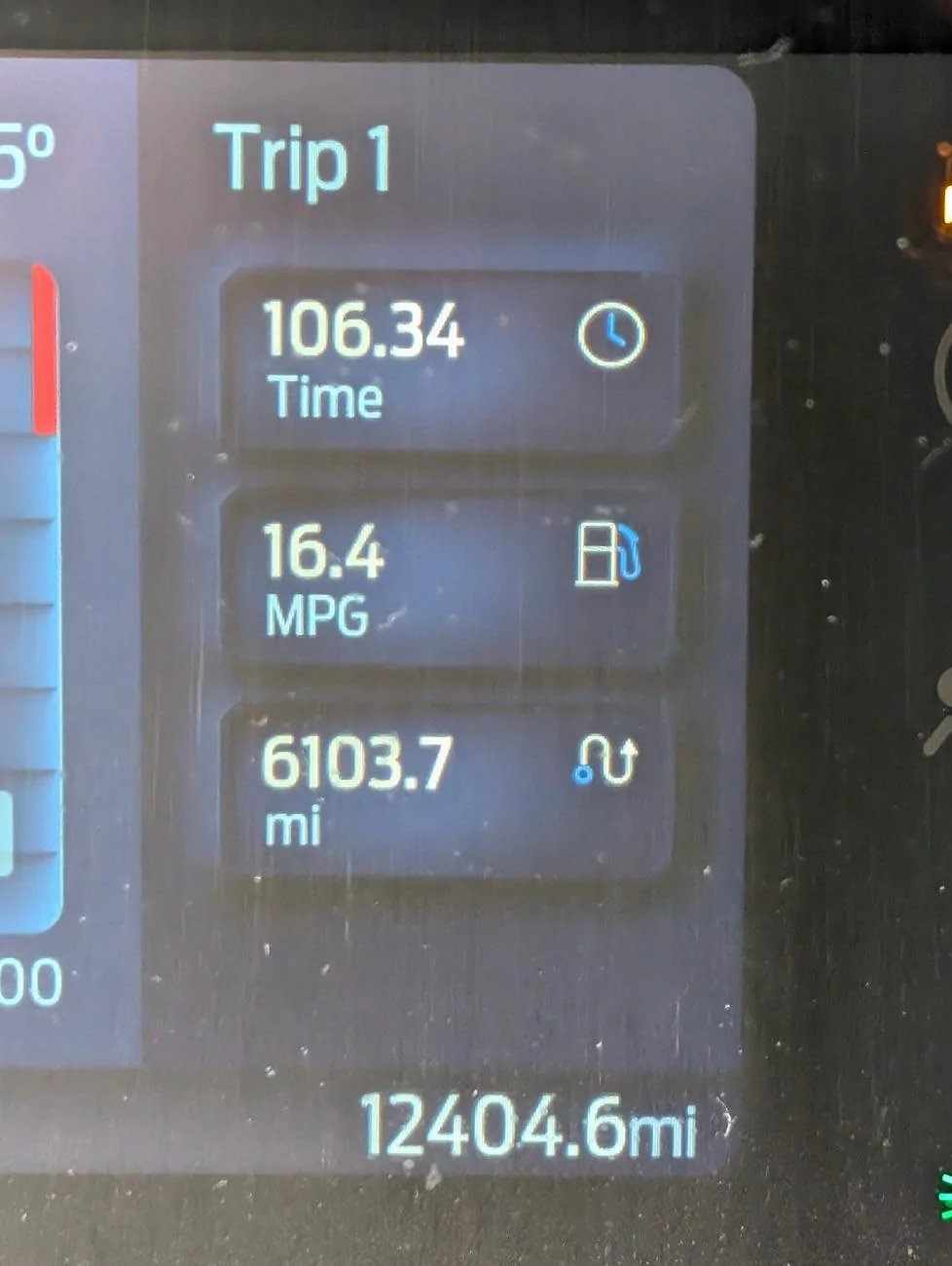 Ford Bronco Post your max range upon fillup especially above 400 PXL_20240724_145204165