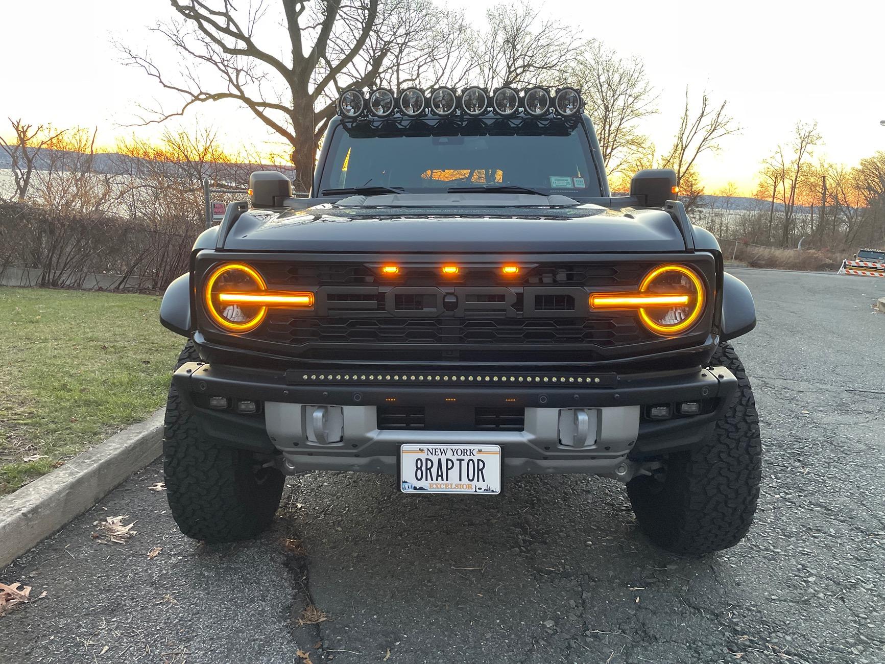 Ford Bronco Height with KC Gravity Pro 6 IMG_5396
