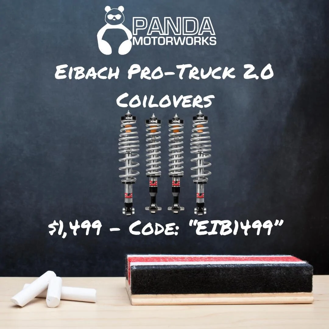 Ford Bronco Eibach Coilovers NOW AVAILABLE! BTS Eibach gfx