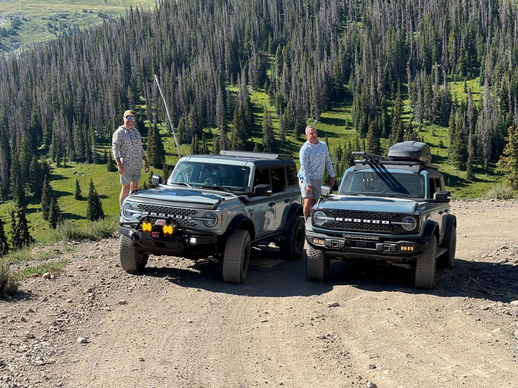Ford Bronco Imogene Pass in July IMG_5616