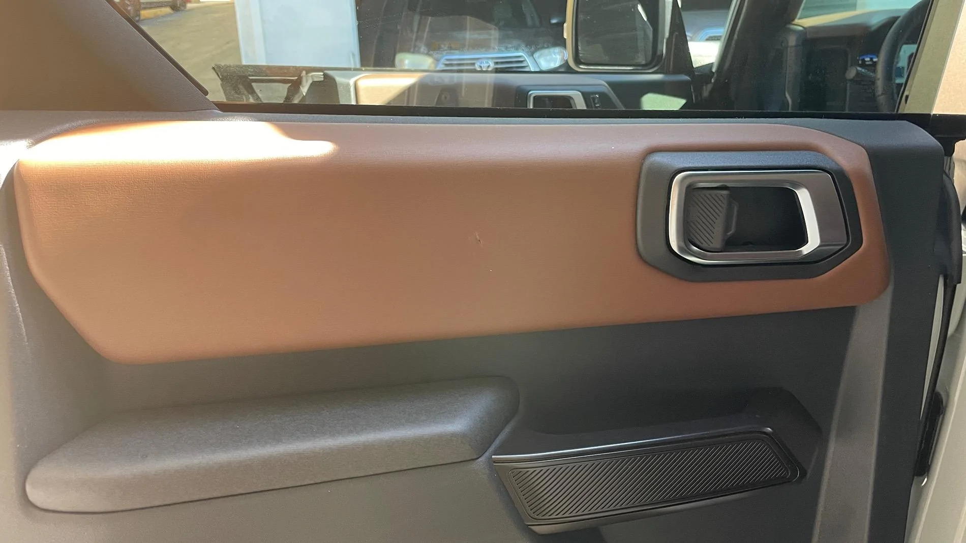 Ford Bronco Replacement door panel vinyl pad IMG_9083