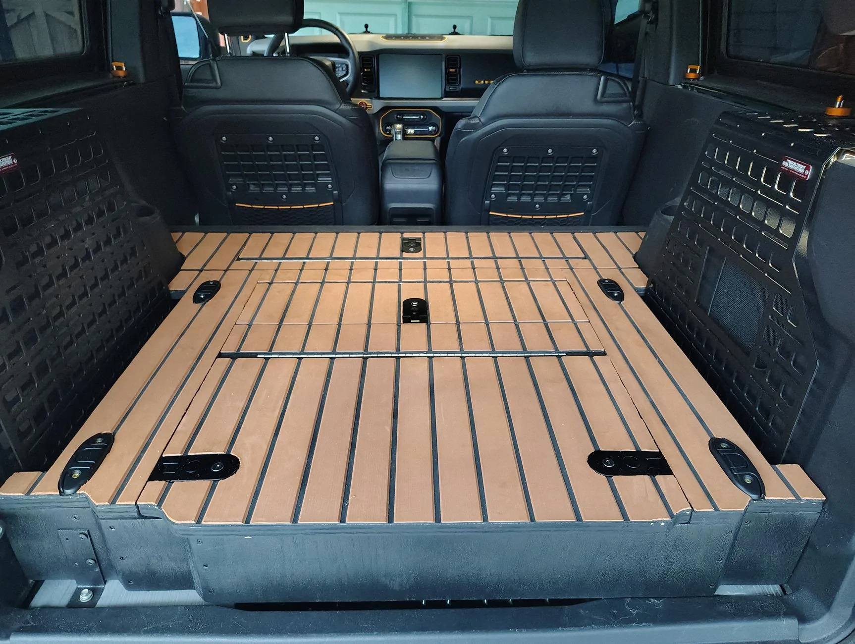 Ford Bronco Mirage's DIY 2 Door Rear Seat Delete/Raised Cargo Platform with 3 Lockable Storage Doors! IMG_20240727_181404286_HDR