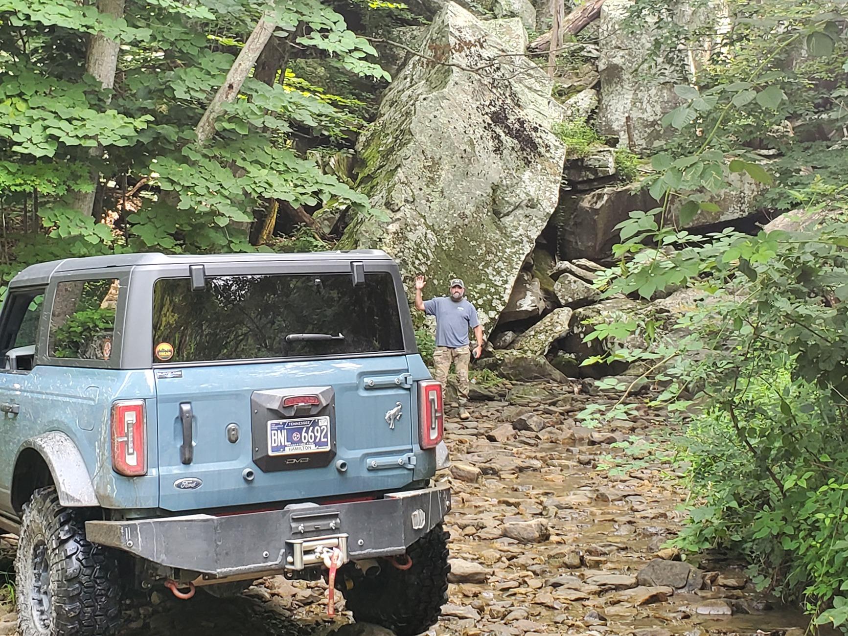 Ford Bronco Windrock mid-summer 6 hour exploration run trail 88,50, 60, 65, 59, 64, G53, 53, 52, G52. 20240727_111755