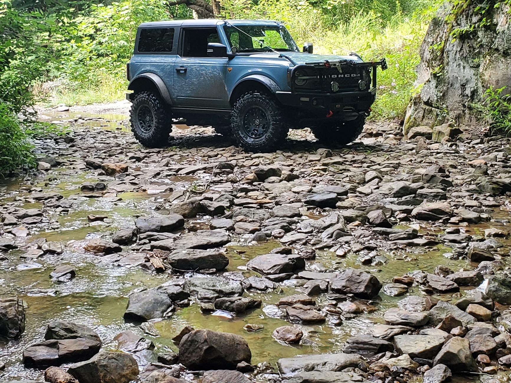 Ford Bronco Windrock mid-summer 6 hour exploration run trail 88,50, 60, 65, 59, 64, G53, 53, 52, G52. 20240727_111940