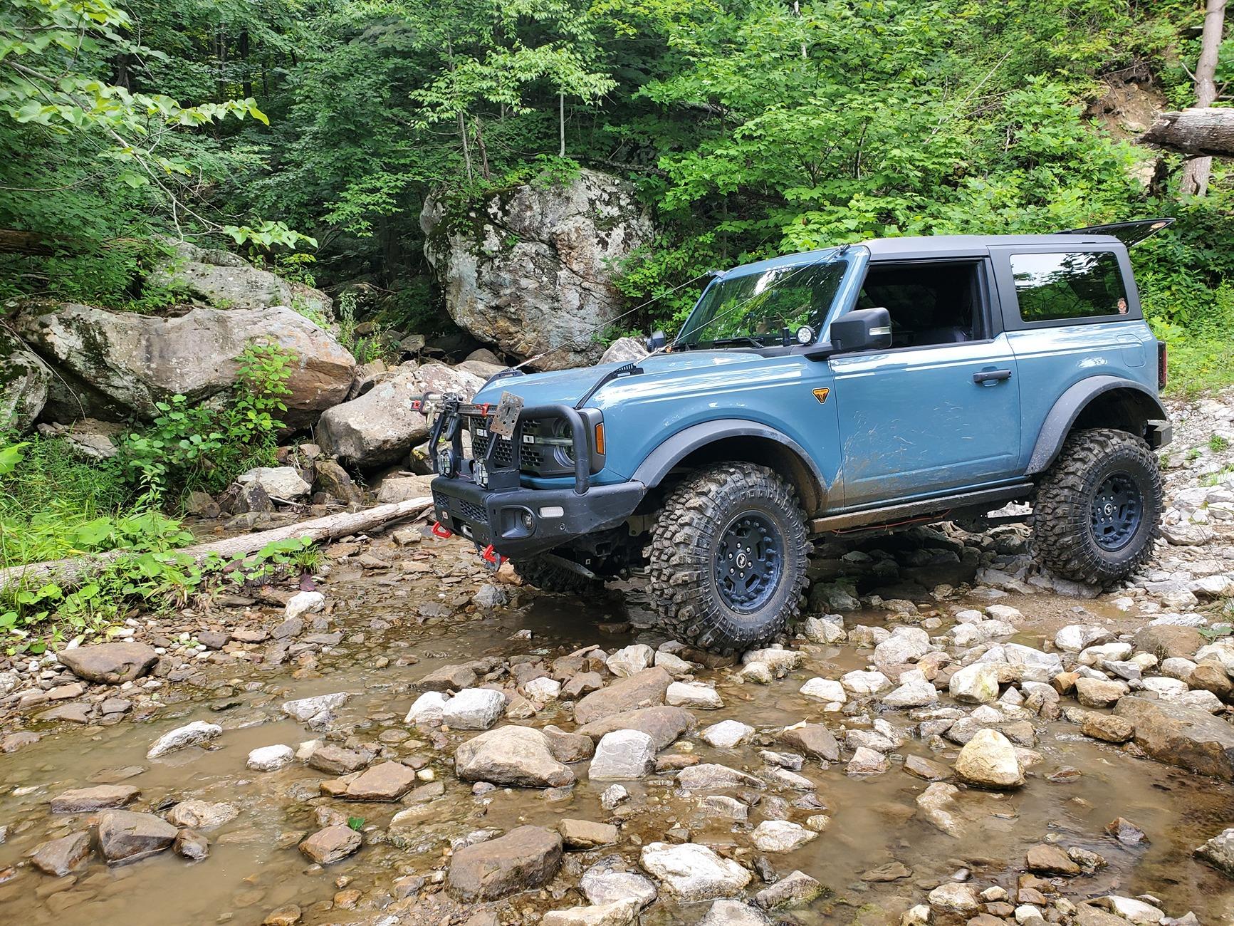 Ford Bronco Windrock mid-summer 6 hour exploration run trail 88,50, 60, 65, 59, 64, G53, 53, 52, G52. 20240727_103931