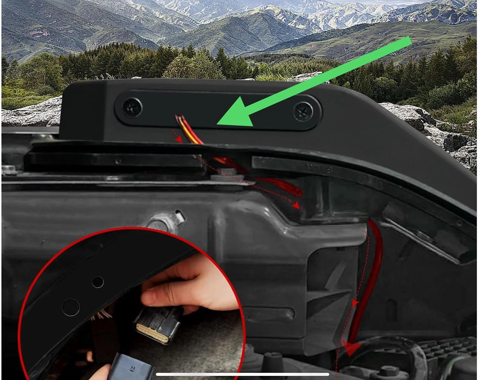 Ford Bronco New Product - - Inner Trail Sight Lights IMG_2275