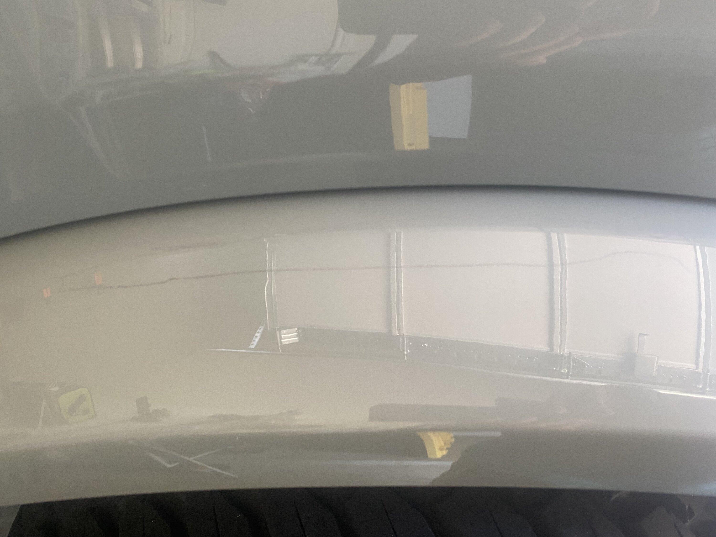 Ford Bronco Sudden cracks on a fender flare IMG_5444
