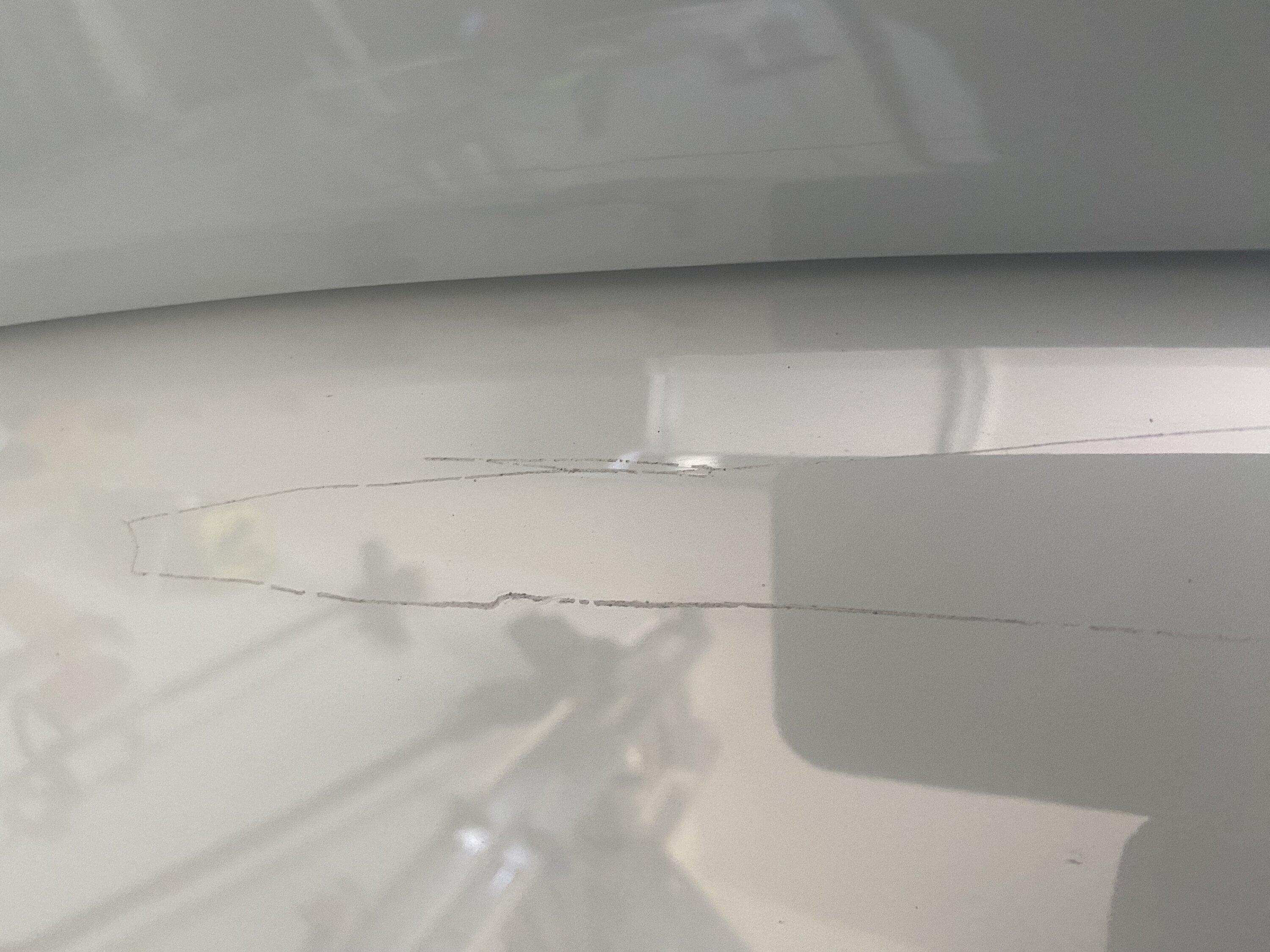 Ford Bronco Sudden cracks on a fender flare IMG_5445