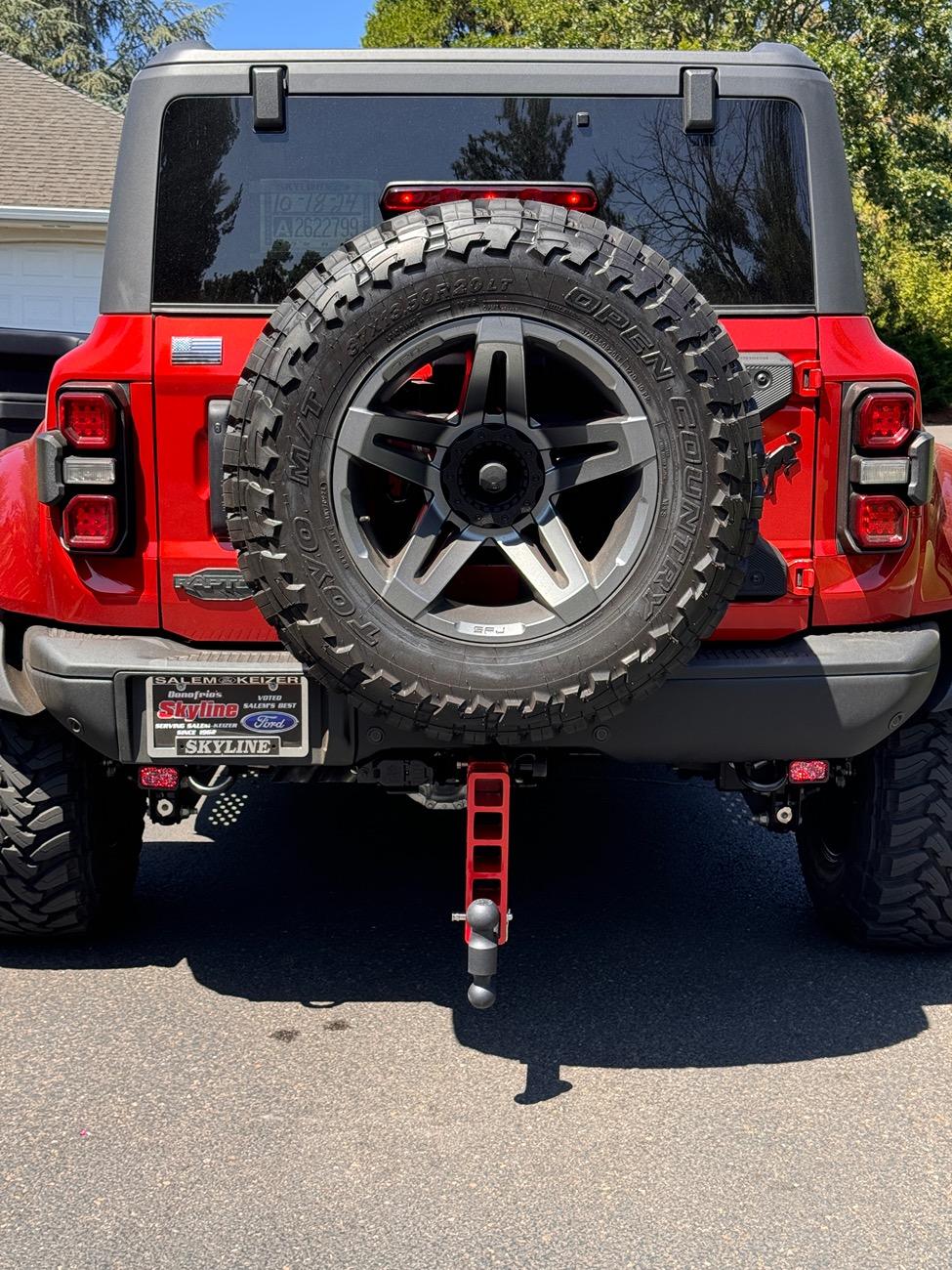 Ford Bronco SSC2 Pro Dual LED Light Reverse Kit Installed on Bronco Raptor IMG_3961