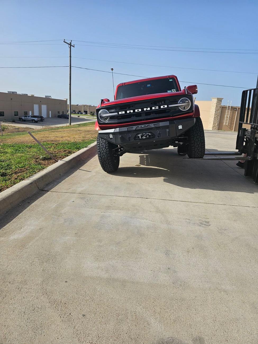 Ford Bronco Rockjock anti sway bar installed on 2 Door non SAS image000000