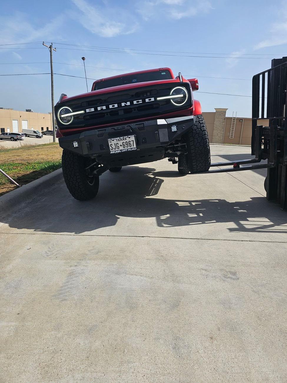 Ford Bronco Rockjock anti sway bar installed on 2 Door non SAS image000001