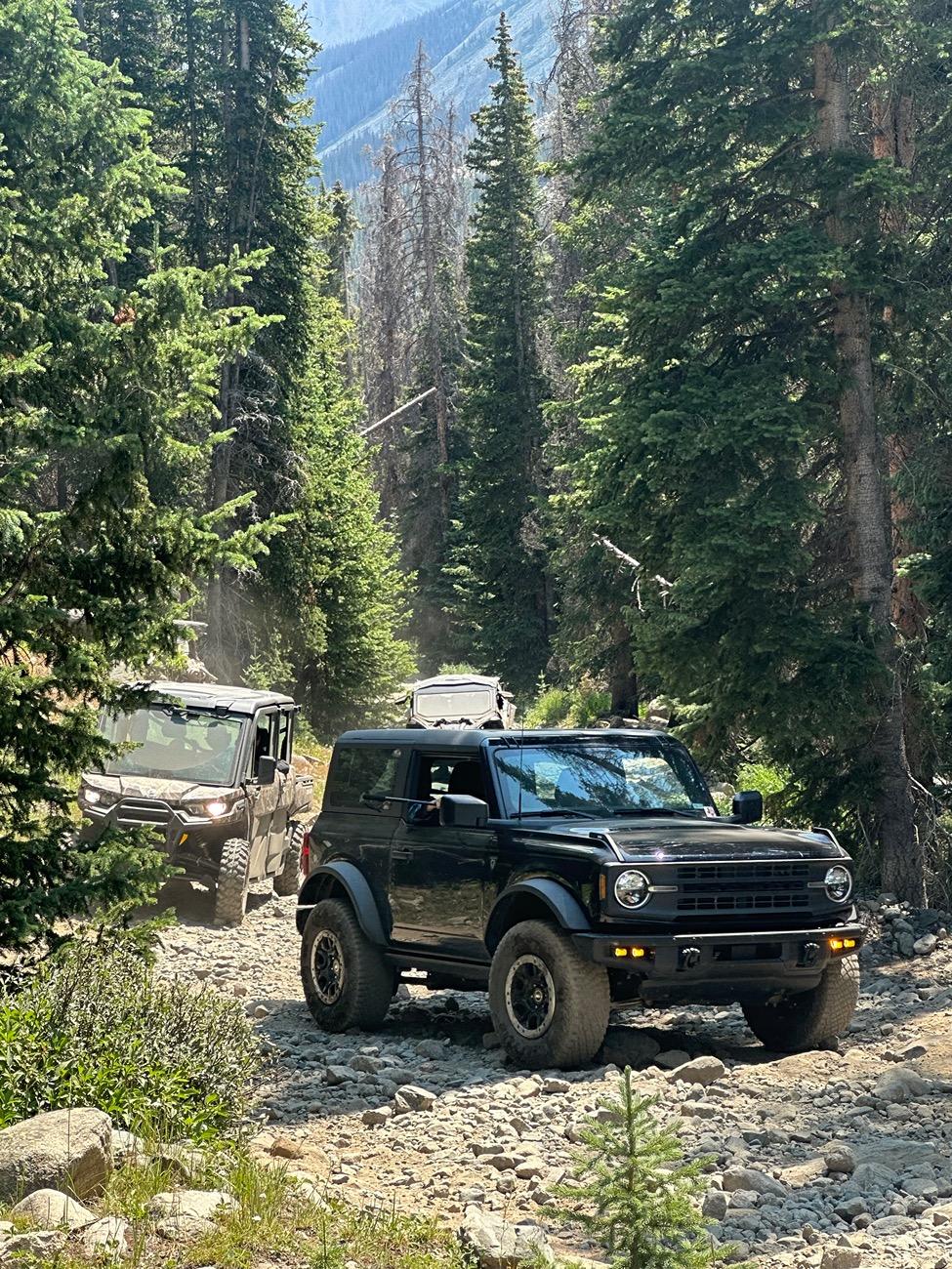 Ford Bronco Broke my steering rack in a fun new way (high centered)! IMG_2927