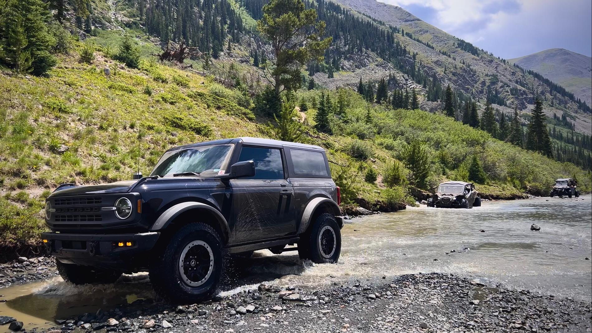 Ford Bronco Broke my steering rack in a fun new way (high centered)! IMG_7602