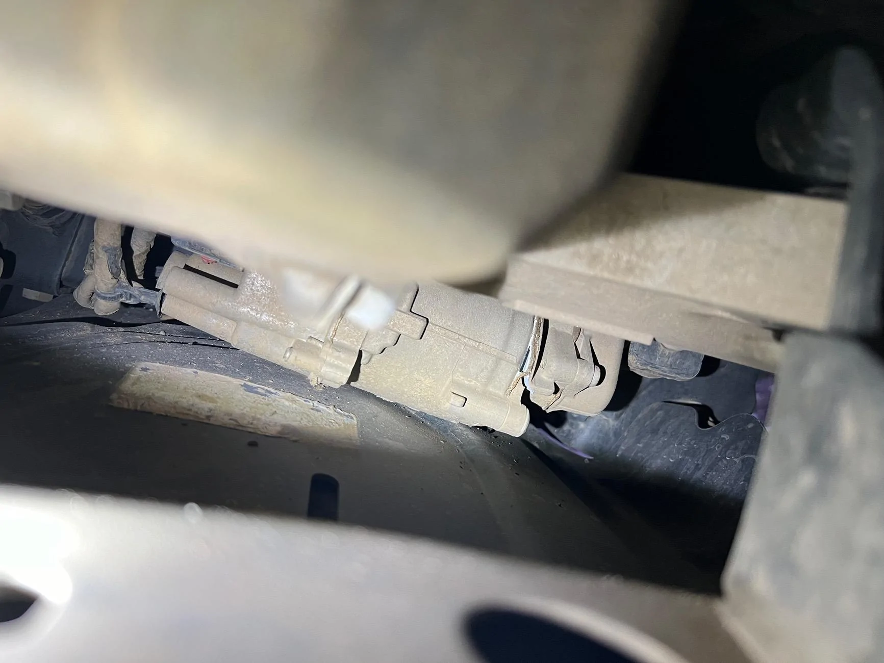 Ford Bronco Broke my steering rack in a fun new way (high centered)! IMG_8988