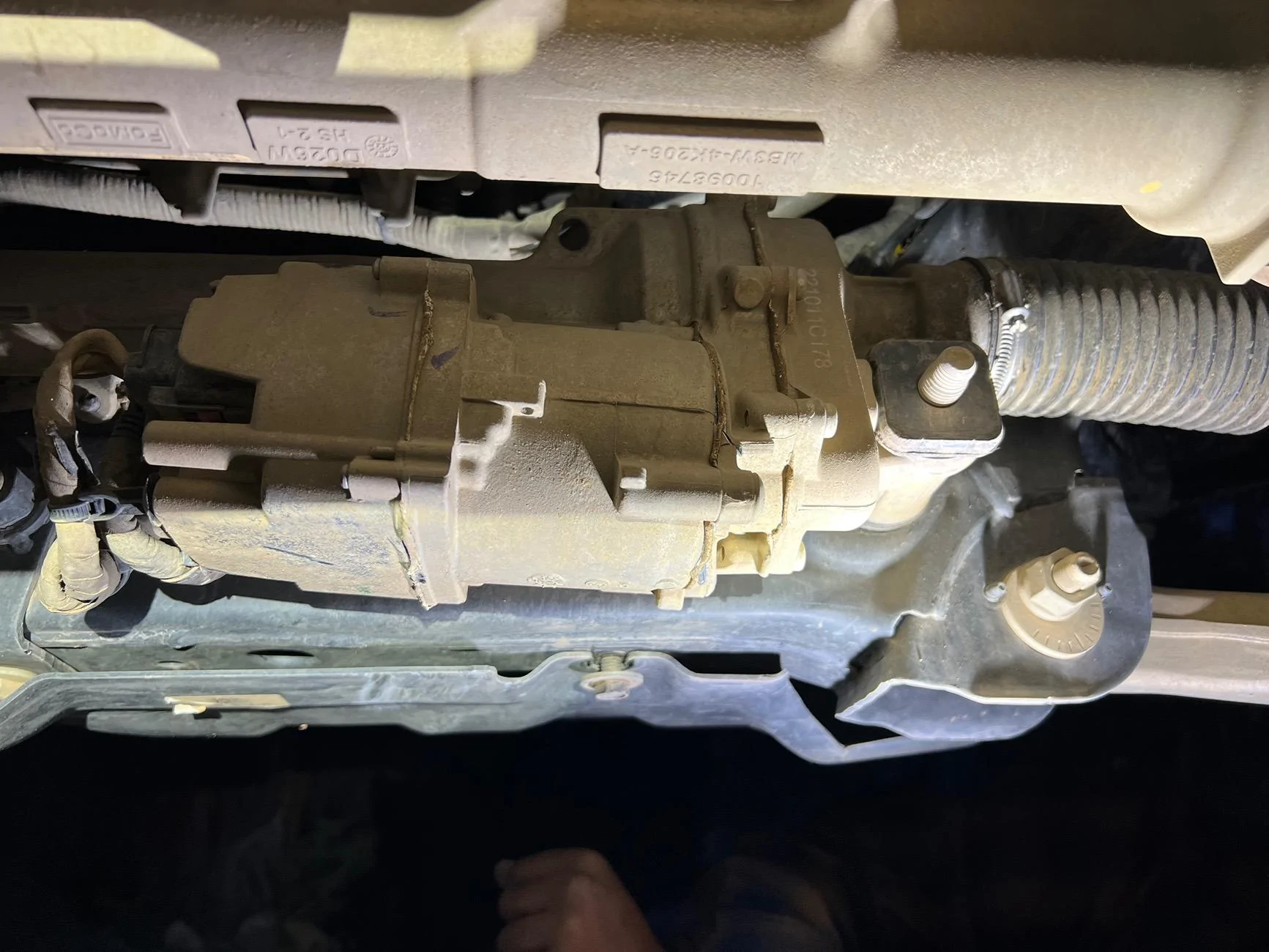 Ford Bronco Broke my steering rack in a fun new way (high centered)! IMG_8989