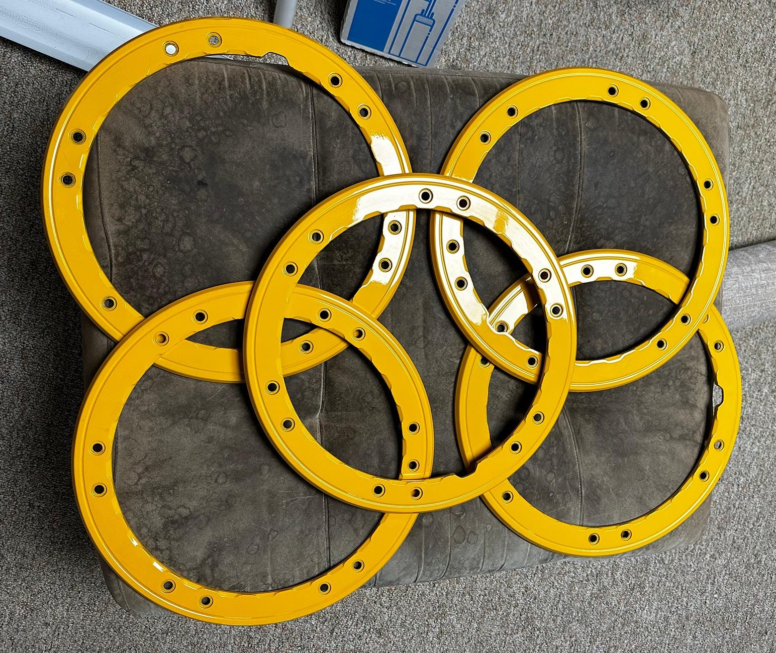 Ford Bronco broaddict orange beadlock trim rings IMG_6186
